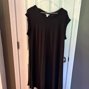 Cato Black Sleeveless Mini Dress